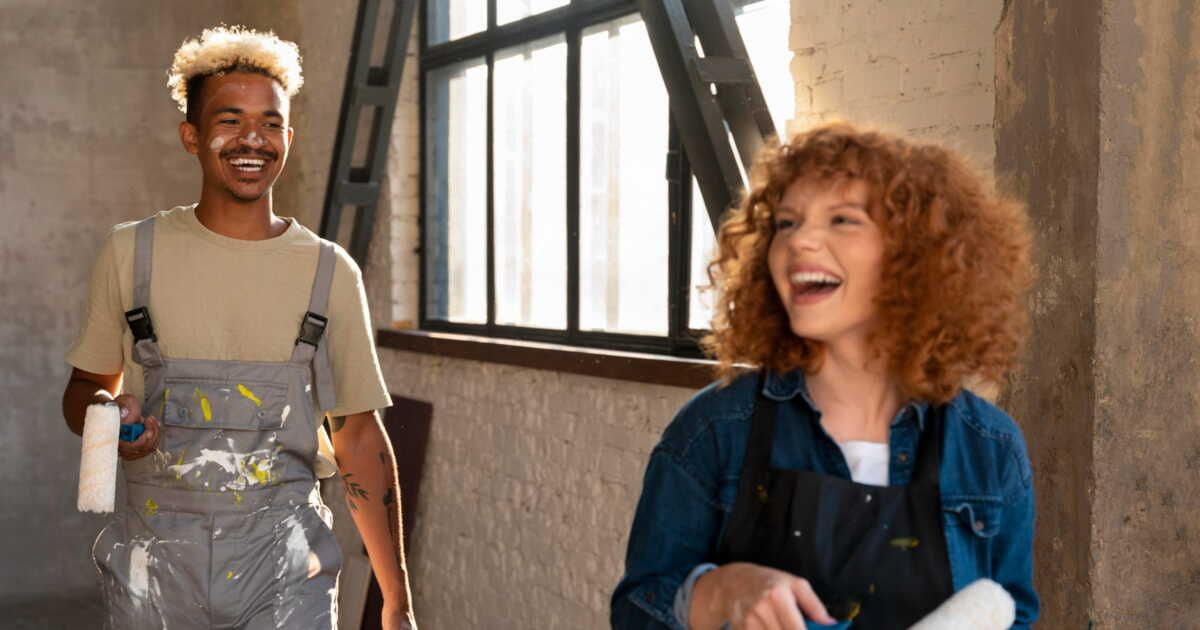 Apportez de la lumière à votre intérieur avec cette astuce peinture