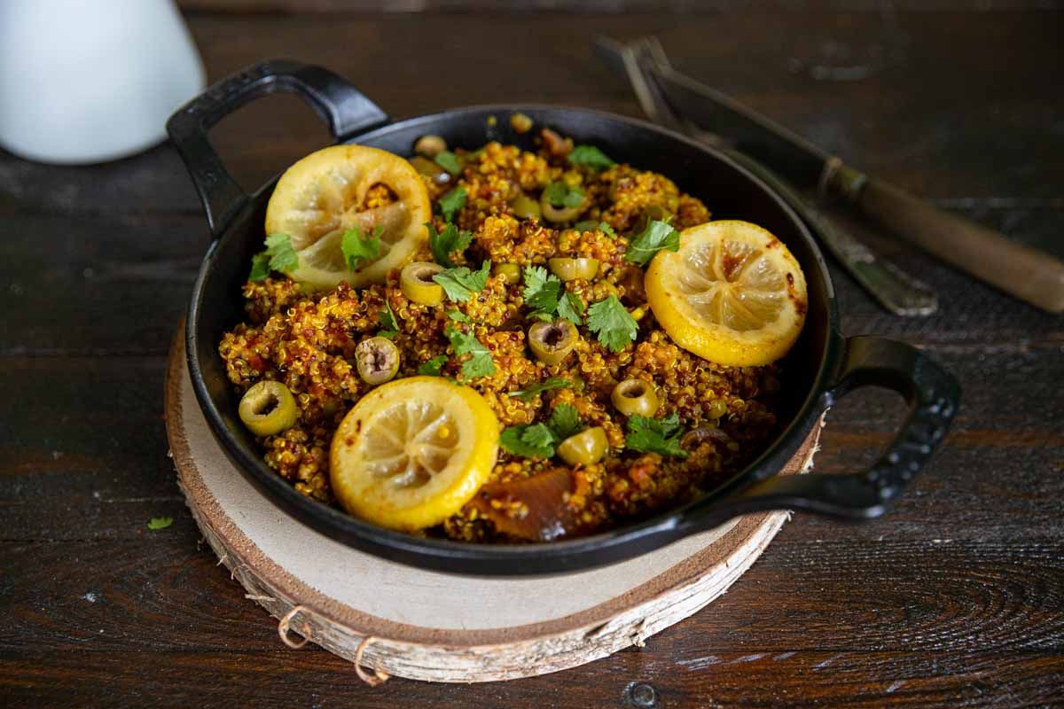 Découvrez la magie du quinoa à l'orientale en un seul plat