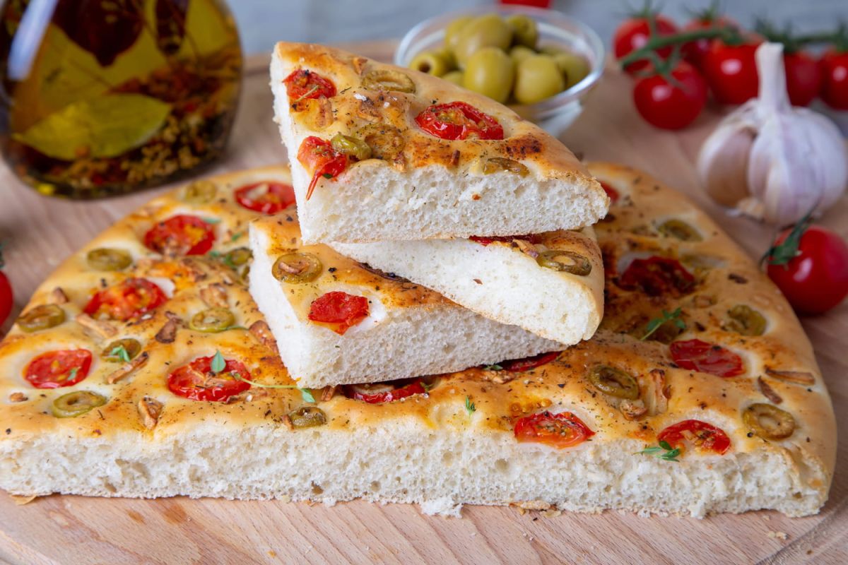 La focaccia rapide : apéritif savoureux en un rien de temps