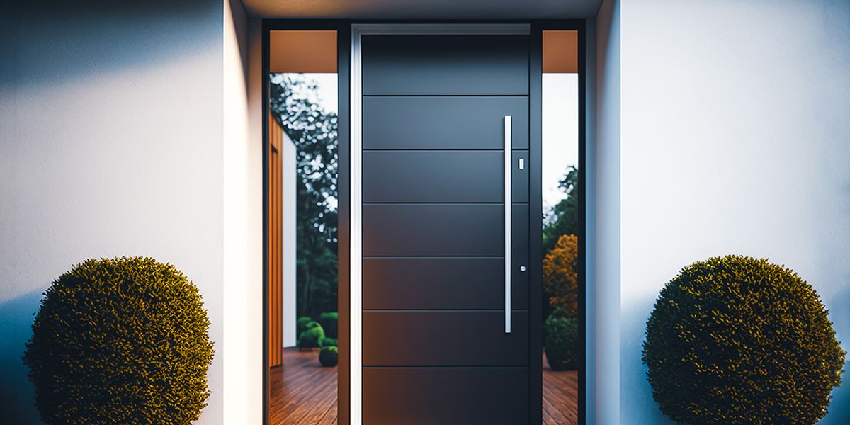 Choisissez la porte d'entrée en aluminium idéale pour votre maison