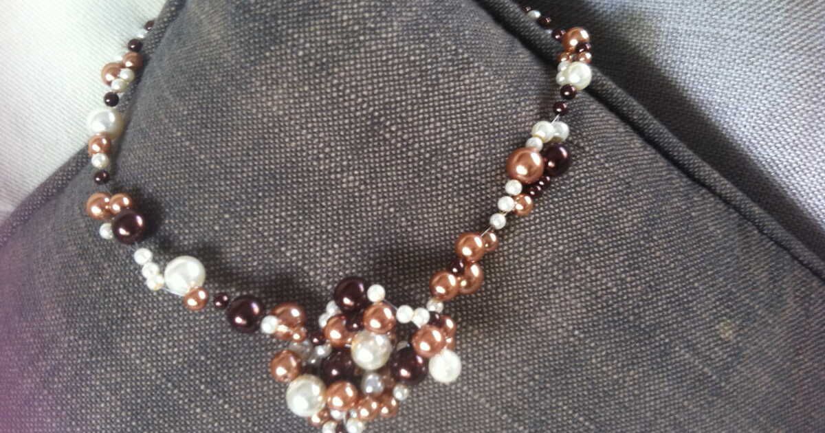 L'éclat fascinant des colliers ras de cou en perles mordorées