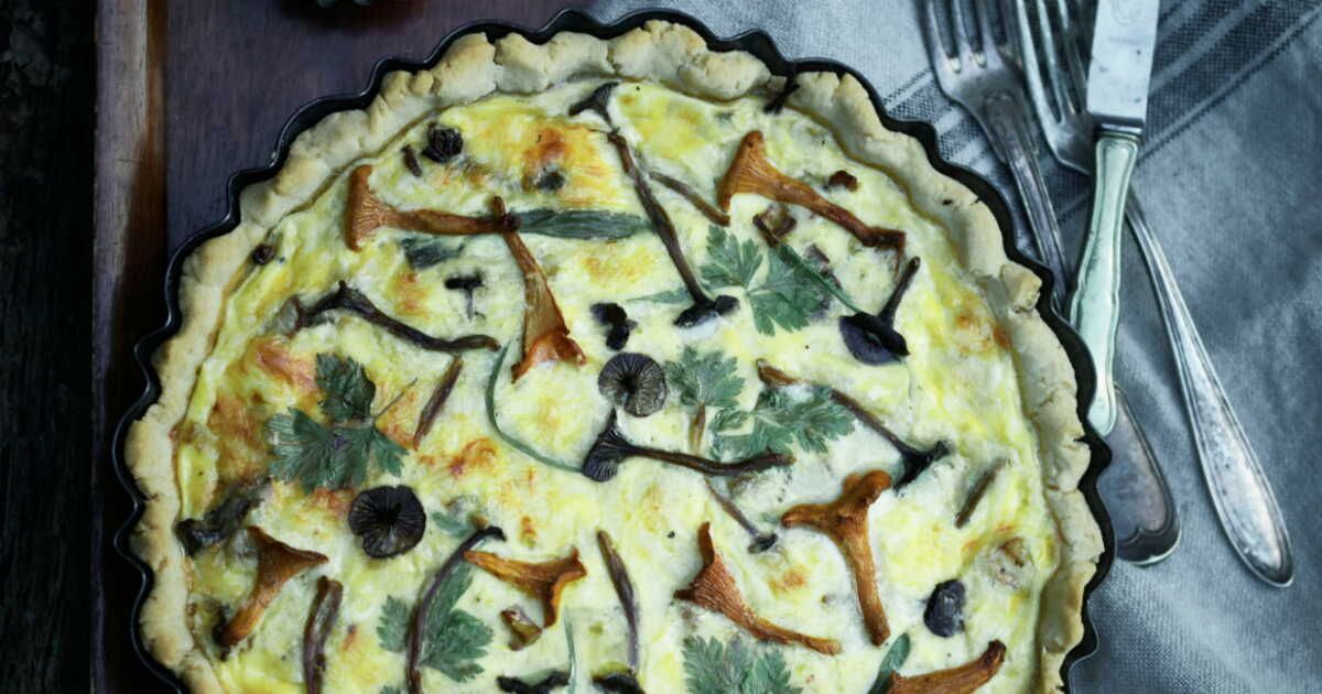 La délicieuse quiche aux champignons des bois : un plaisir gustatif à découvrir