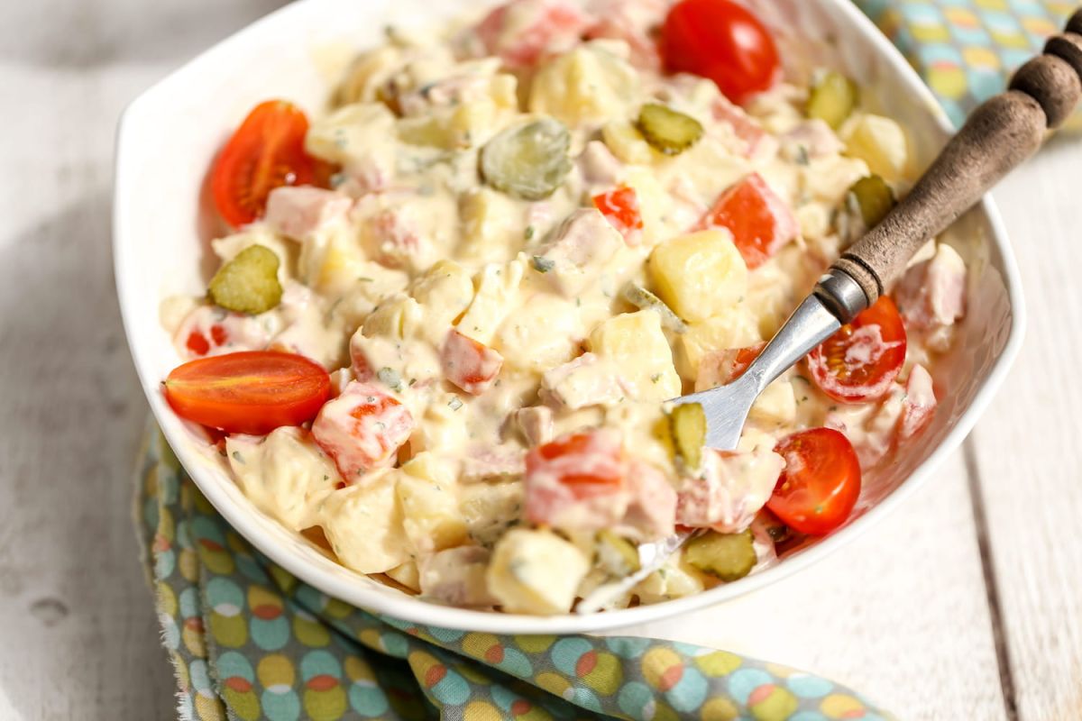 La salade piémontaise revisitée par Laurent Mariotte