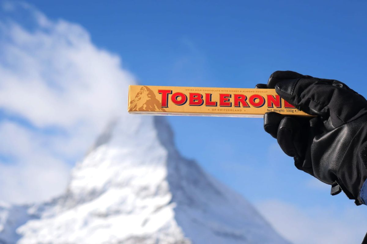 Toblerone change de packaging et perd son emblématique mont Cervin
