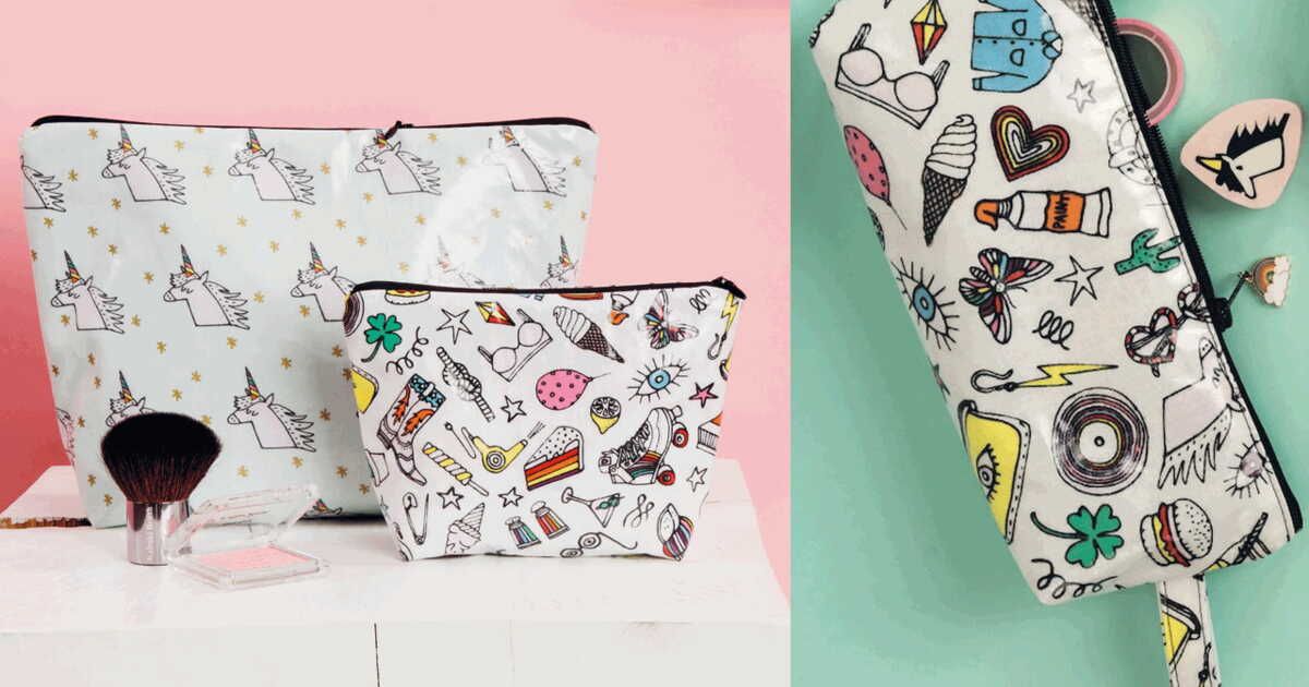 À la découverte des trousses à coudre en tissu enduit