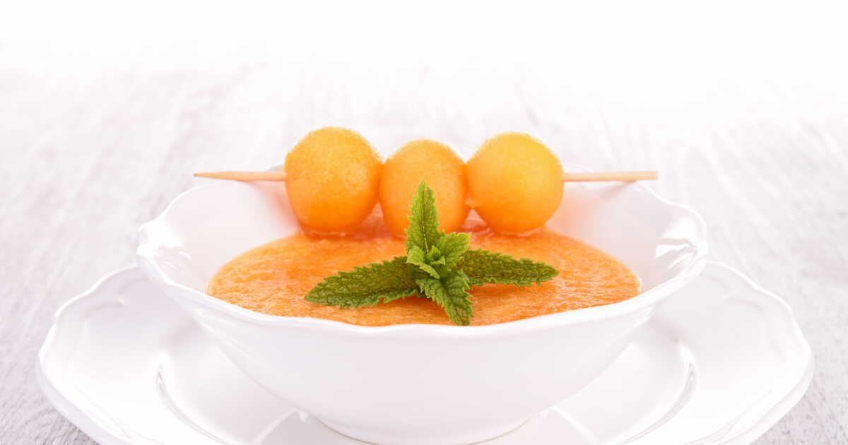 Gaspacho de melon : la recette rafraîchissante de Laurent Mariotte