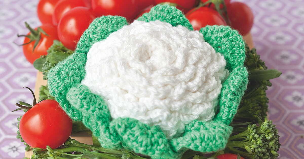 L'art du crochet : des choux-fleurs en laine qui fleurissent dans vos intérieurs