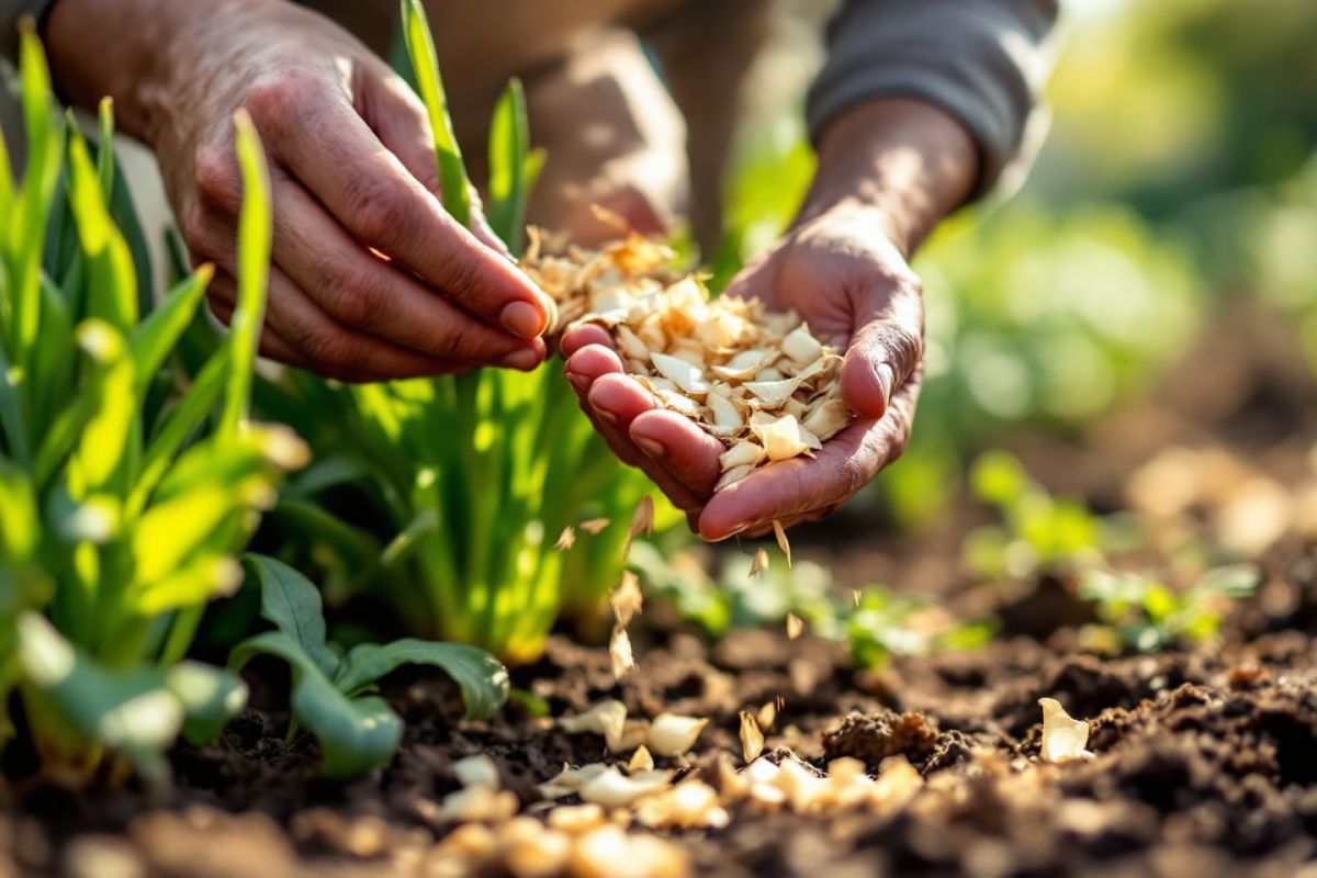 Trois astuces surprenantes pour valoriser les déchets d'oignons dans votre jardin