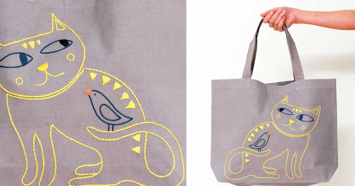 Découvrez le cabas en tissu chat : l'alliance parfaite entre style et originalité