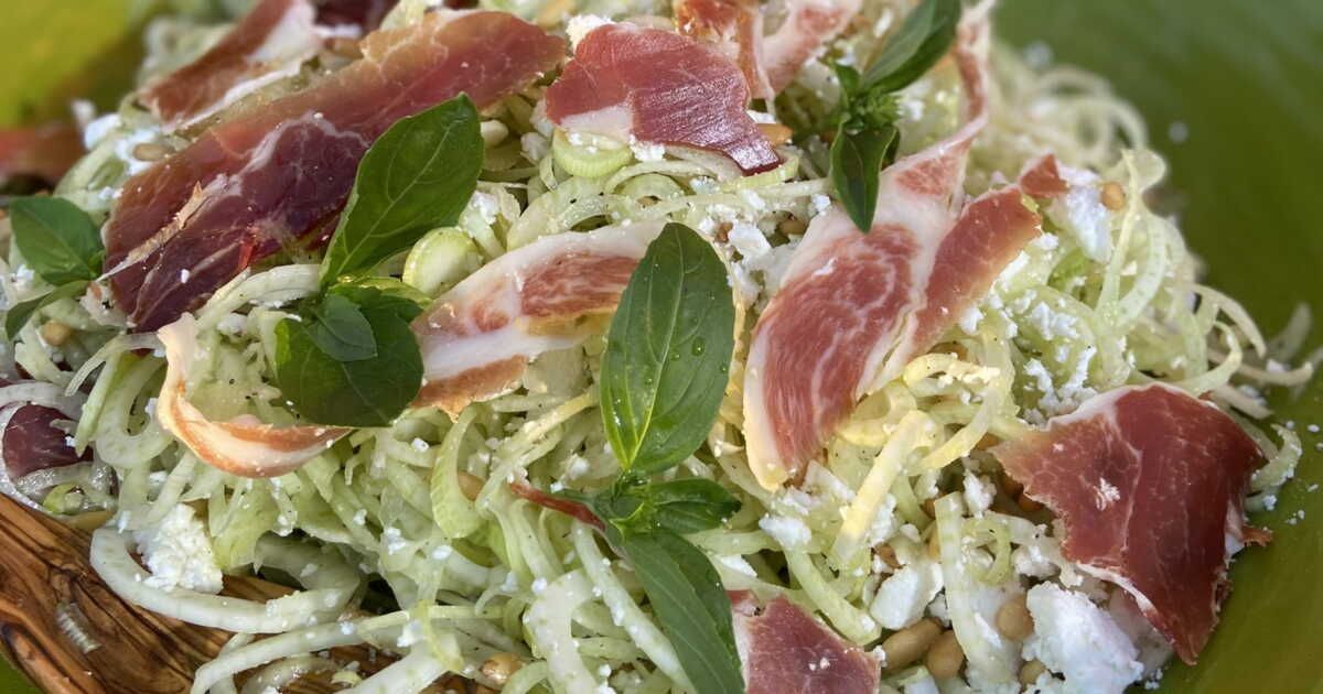 Dégustez la fraîcheur : salade de fenouil au jambon selon Laurent Mariotte