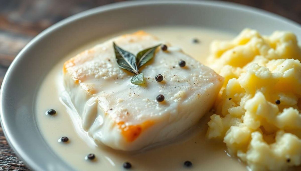 Découvrez la délicatesse du haddock poché au lait