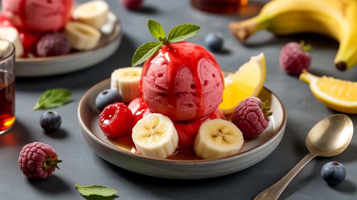 Le sorbet maison aux fruits de saison : fraîcheur garantie