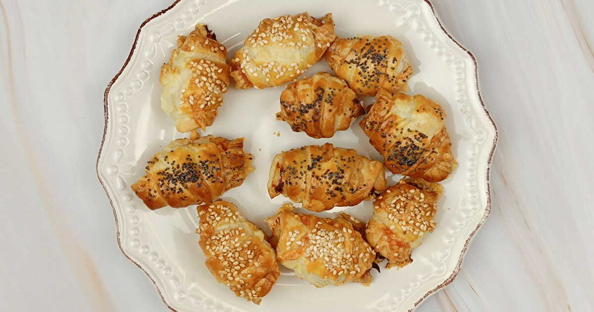 Réveillez vos apéros de Noël avec ces mini croissants irrésistibles