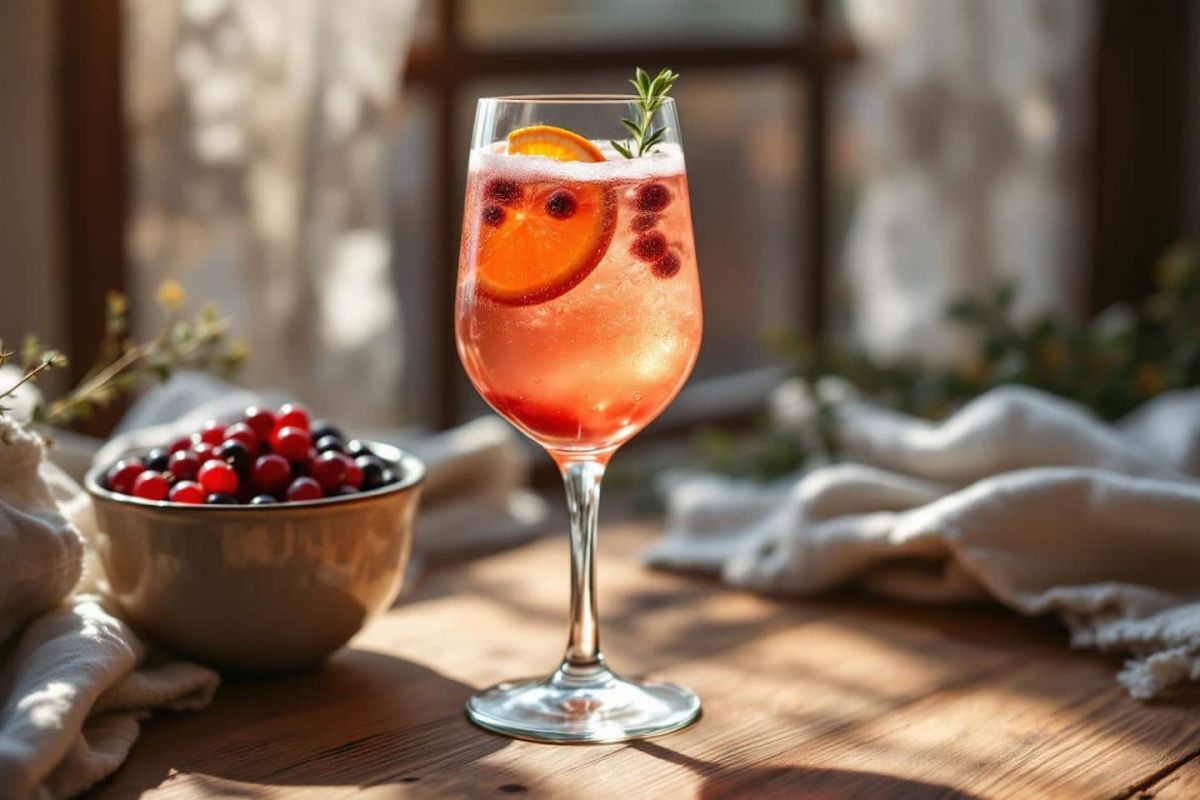 redécouvrez le spritz : une version automnale au cassis noir