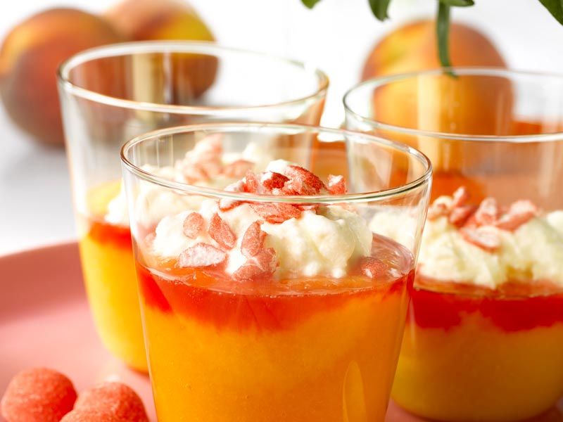 Plongez dans la douceur des desserts aux pêches