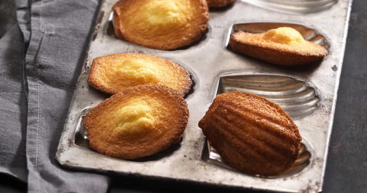 Les madeleines à la fleur d'oranger