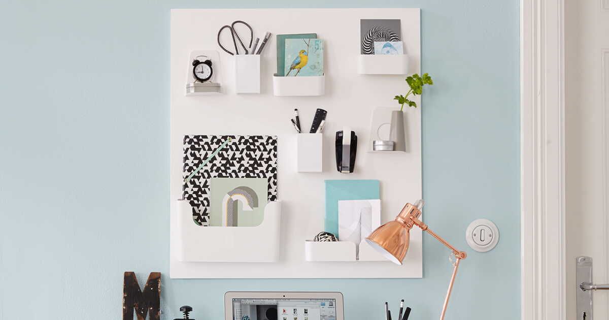 Un rangement mural tendance et efficace