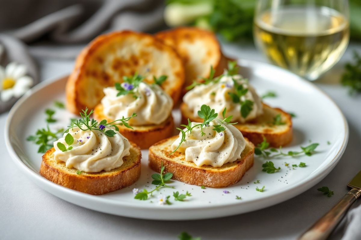 Apéritif léger et raffiné : découvrez les rillettes de poireaux au fromage frais