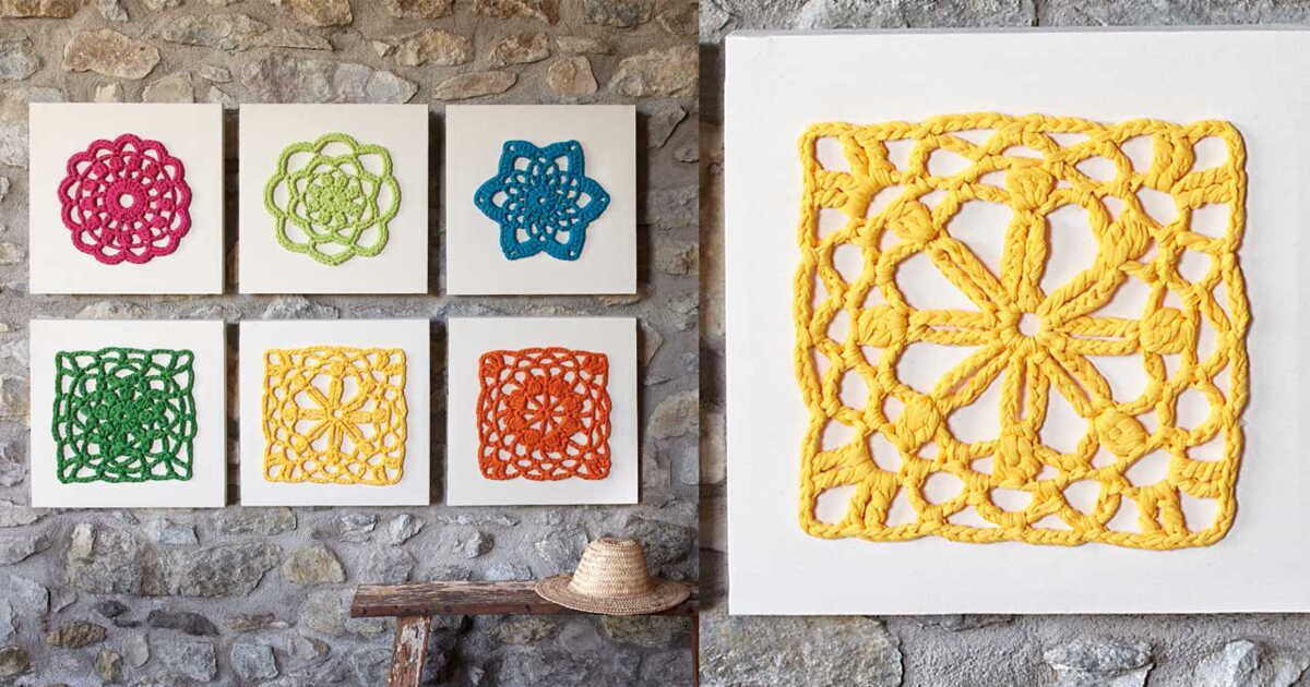 Le granny square XXL étoilé : une étoile au cœur de vos créations