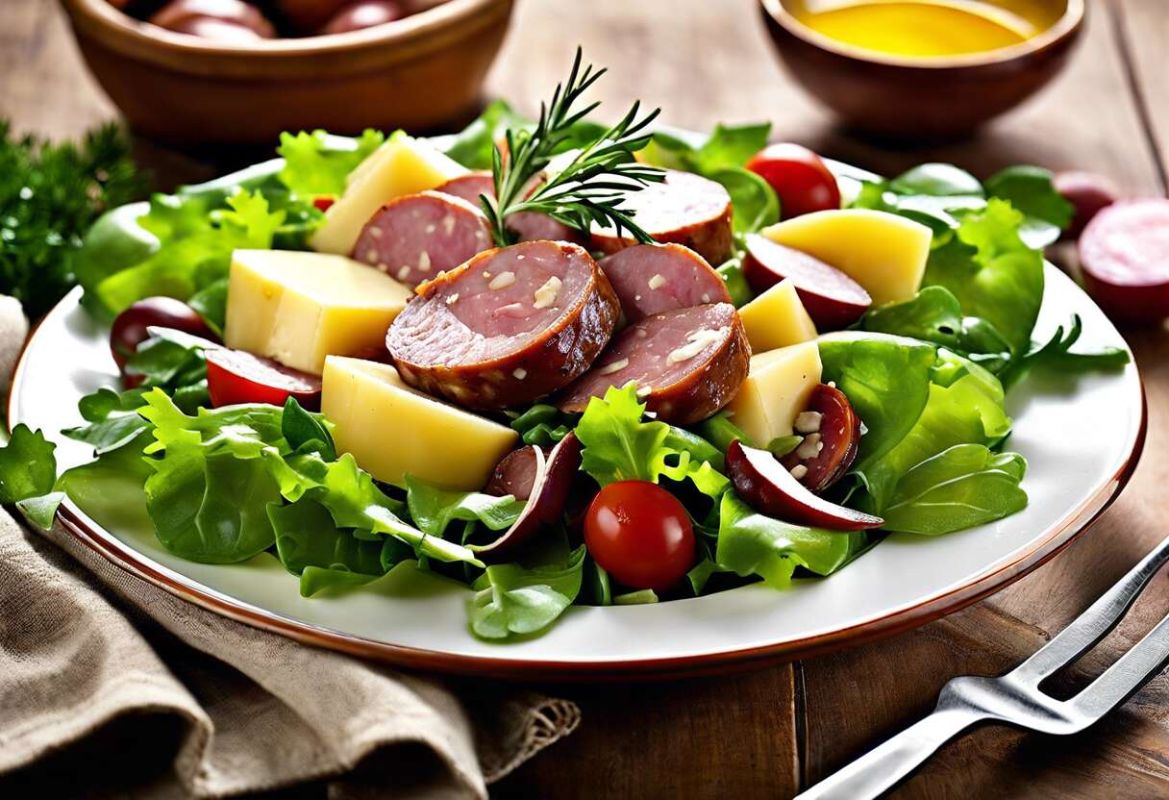 Savourez l'authenticité de la salade strasbourgeoise en un clin d'œil
