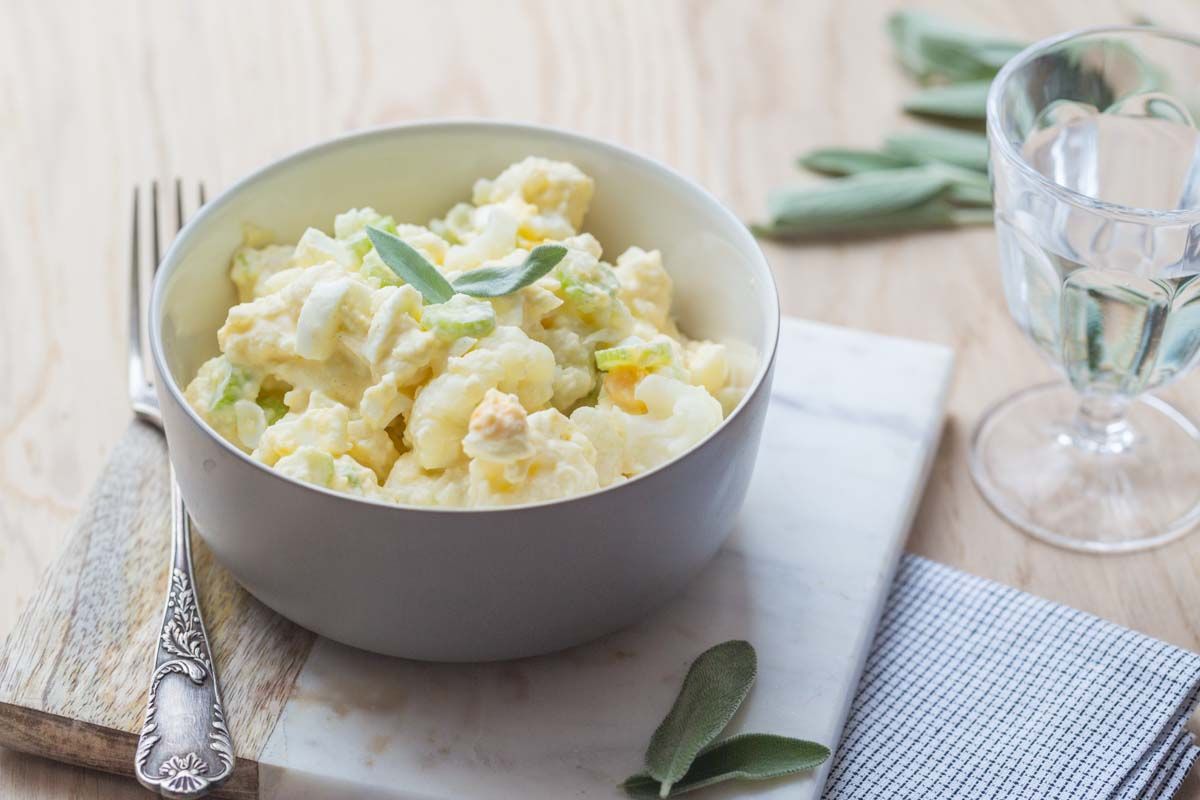Salade gourmande au chou-fleur