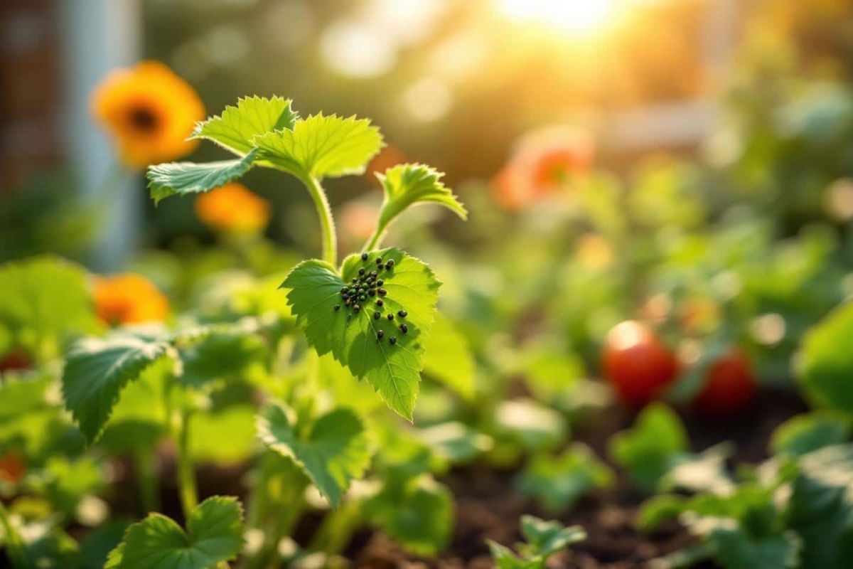 Protéger votre potager des pucerons avec des plantes naturelles et faciles à entretenir