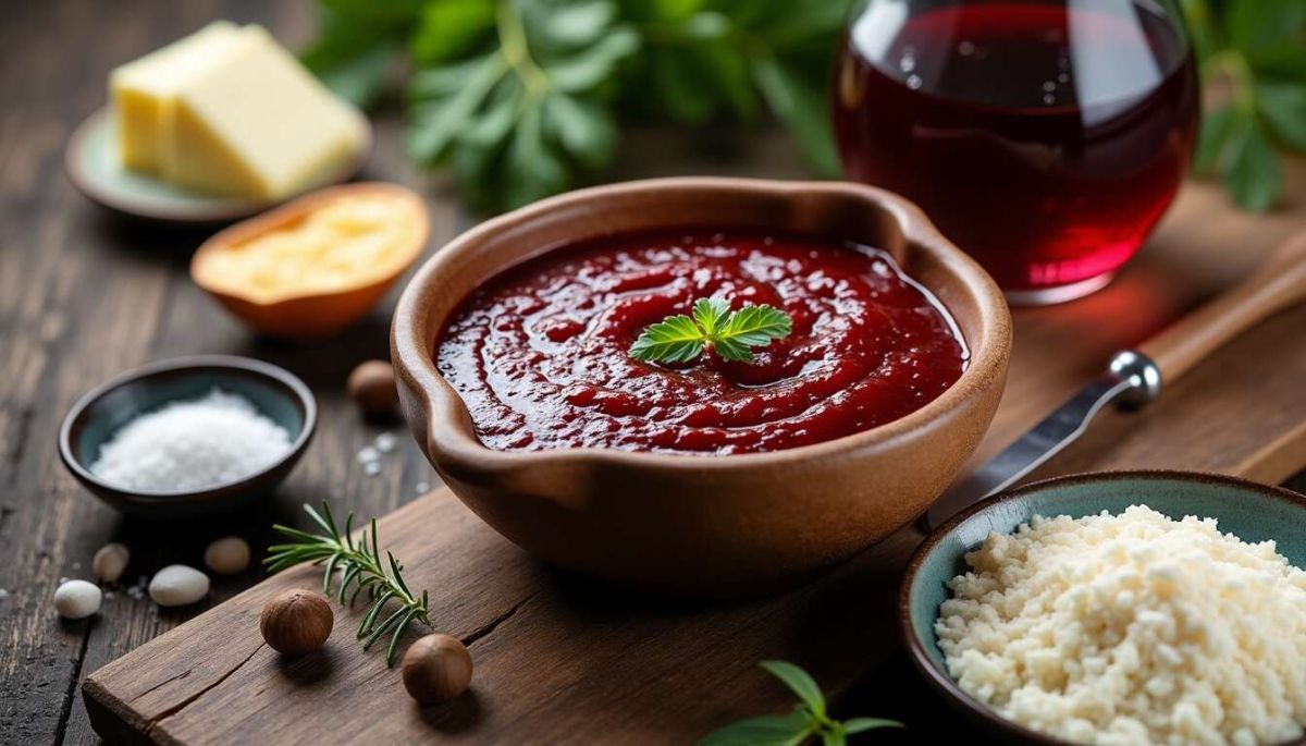La sauce au vin rouge : une touche raffinée pour vos plats