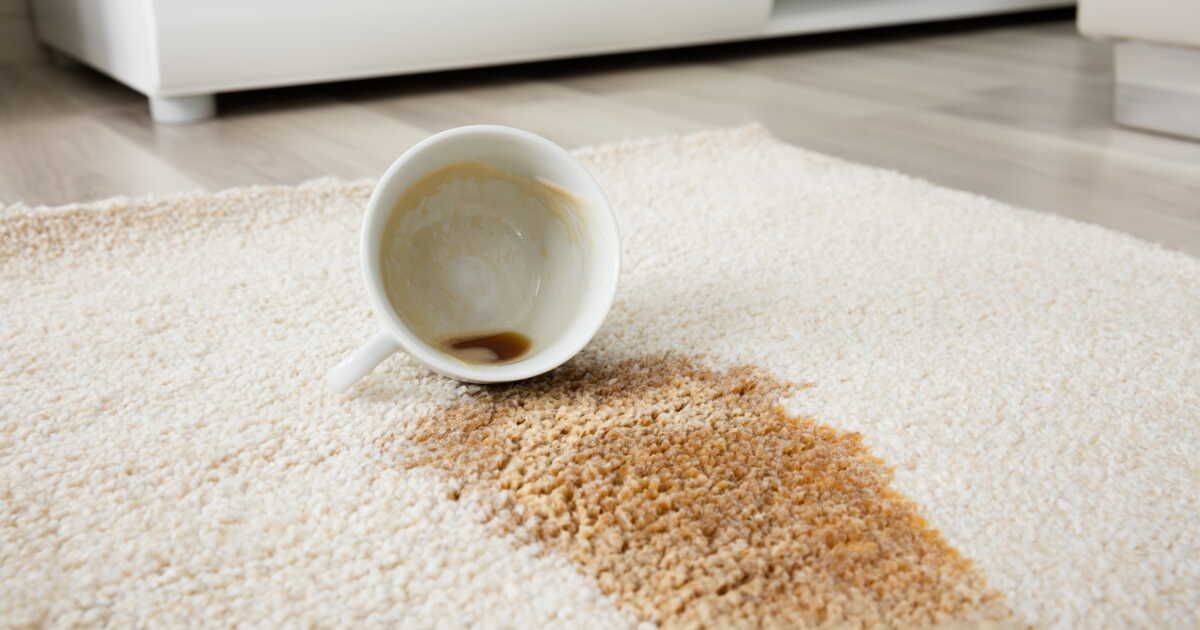 Comment nettoyer les taches de café sur un canapé non déhoussable